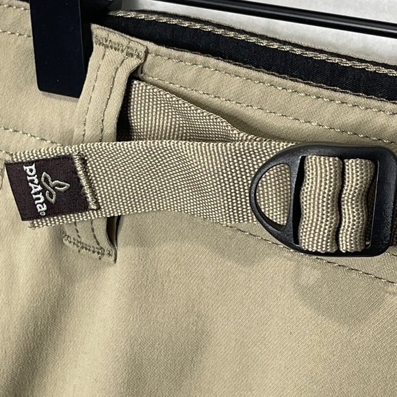 Prana Stretch Zion Outdoor Hiking Pant Sandbar Size 35X32 Gorpcore Cargo Pocket - Picture 8 of 16